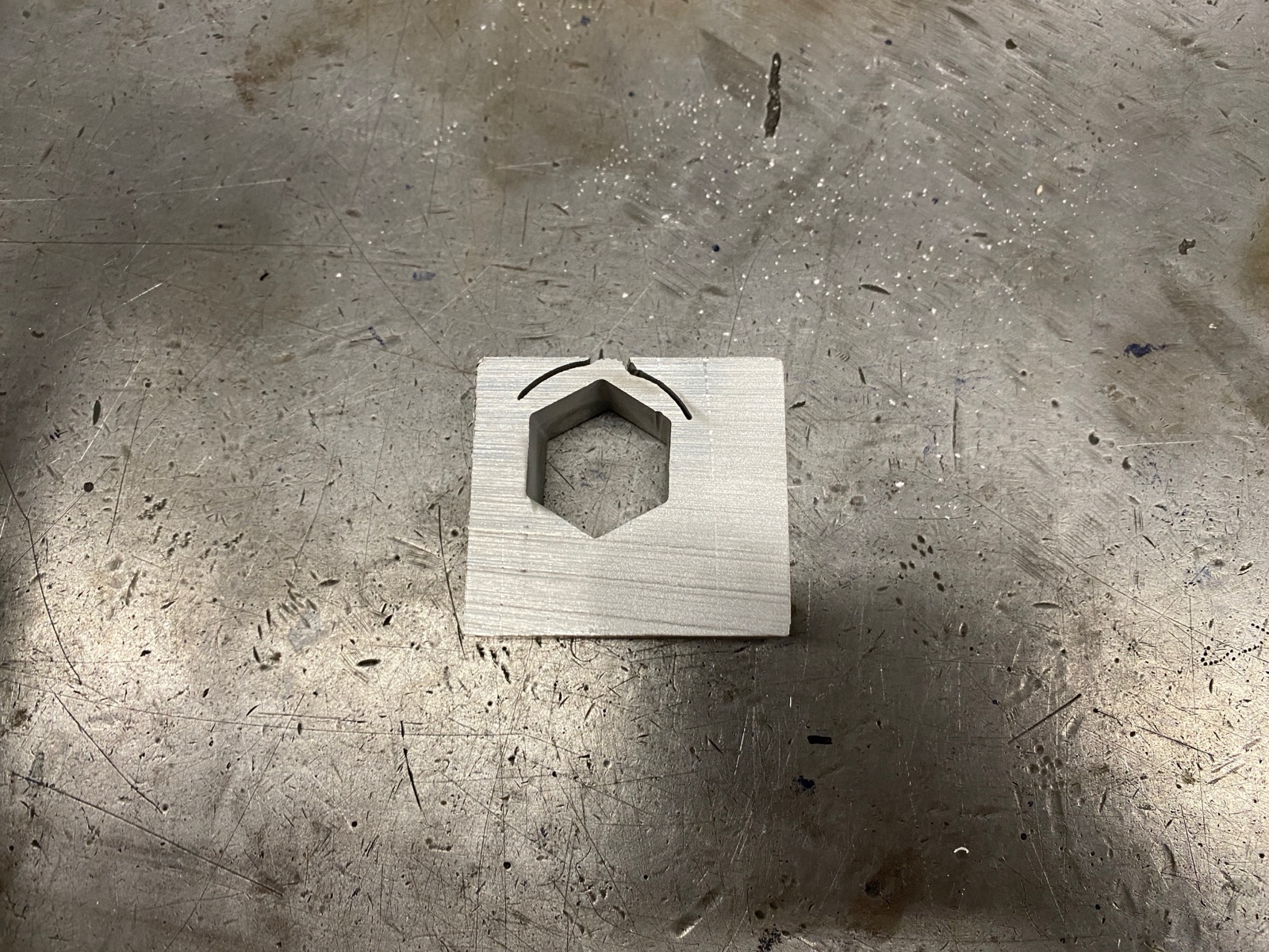 Hex test block.