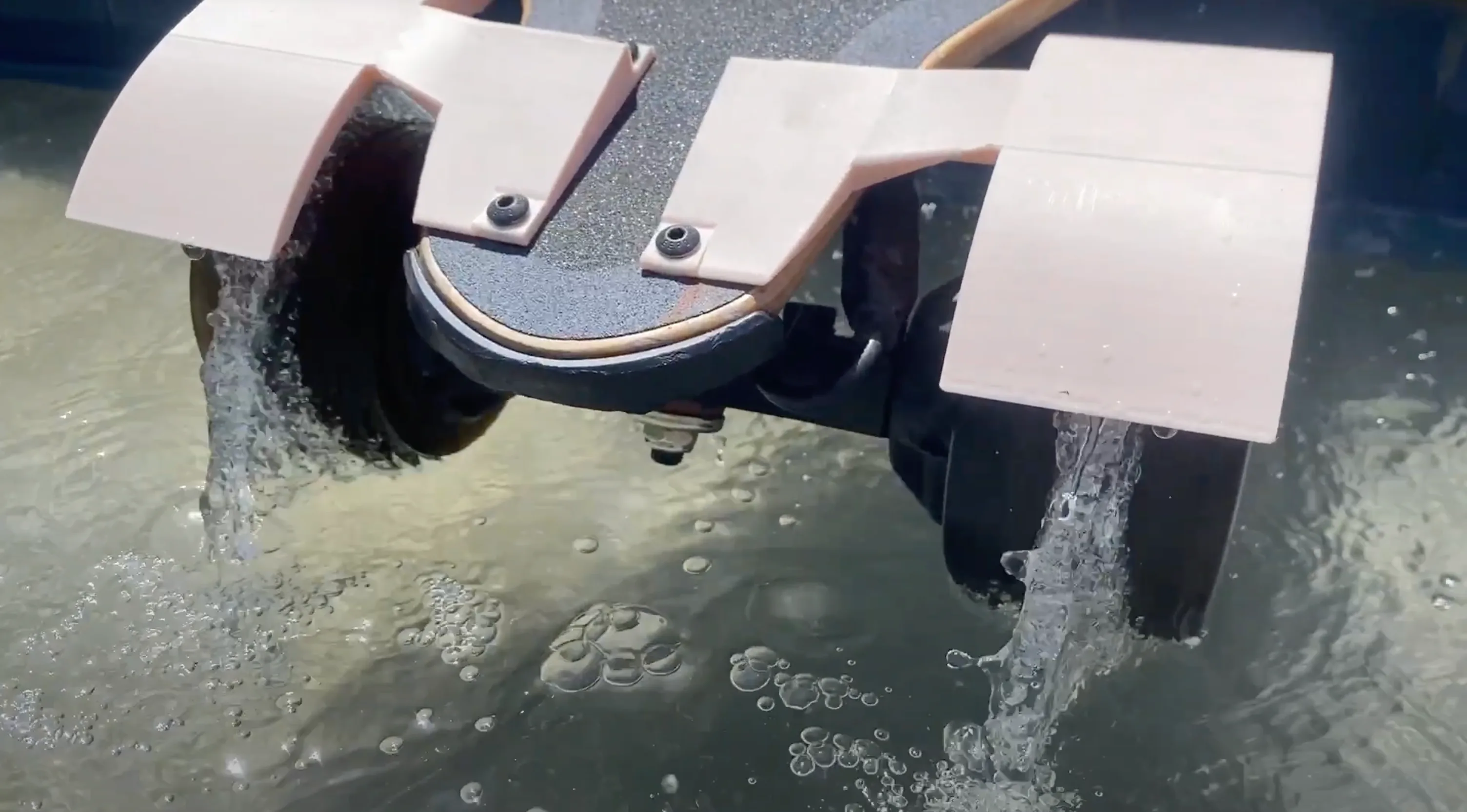 WaterShield splash testing